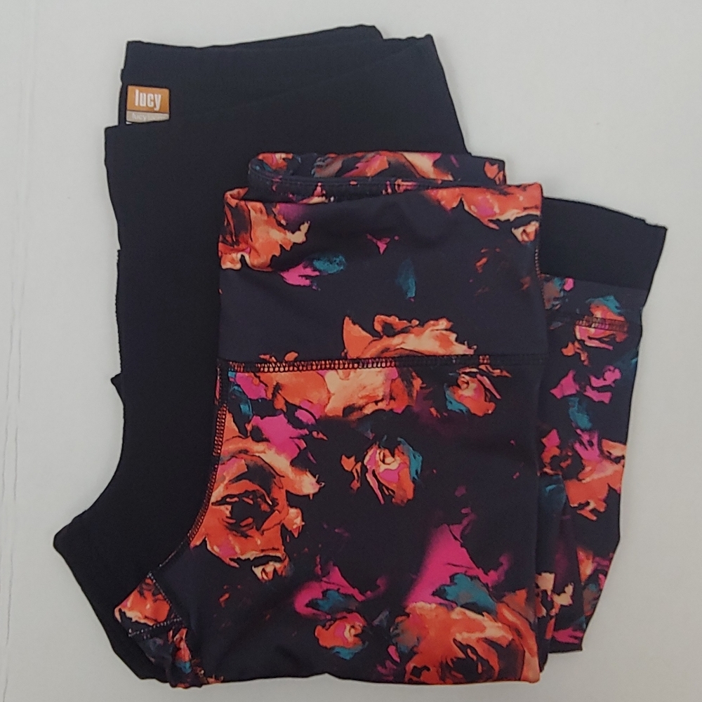 Two Pairs of Women's Workout Leggings